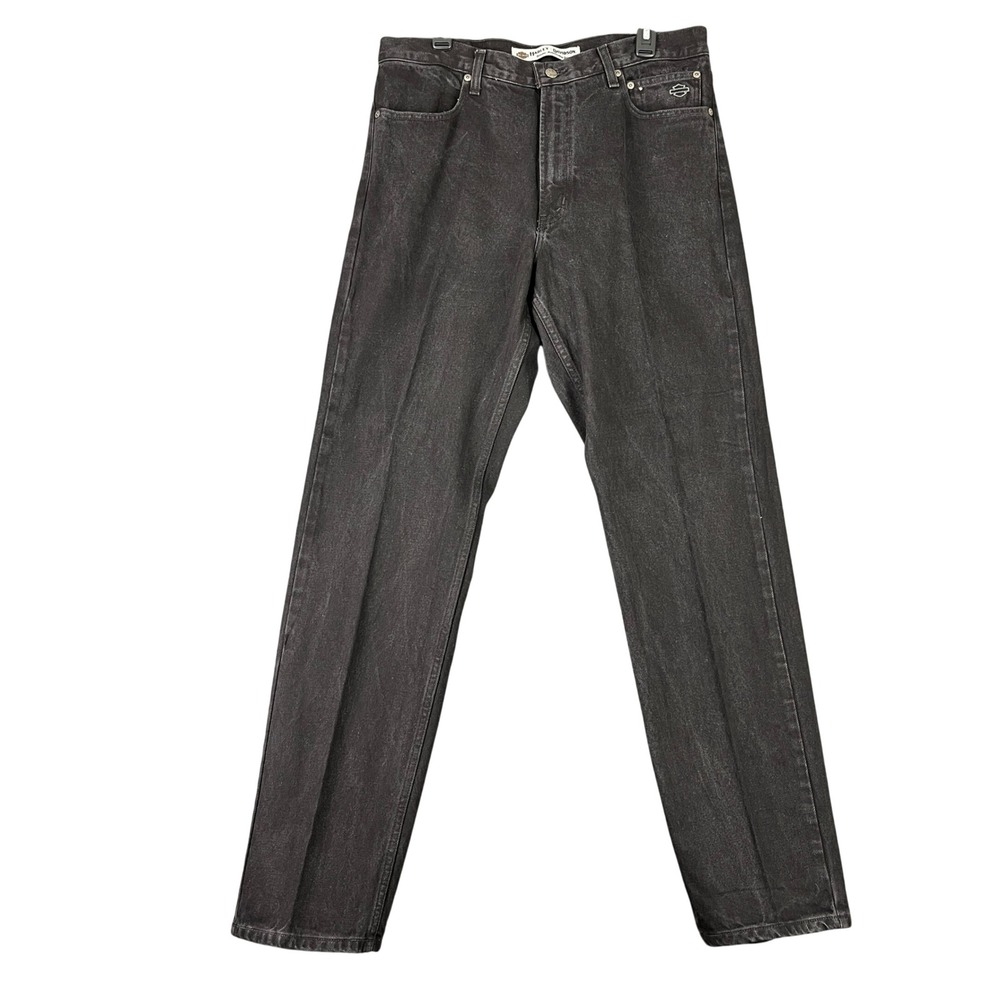 Harley Davidson Motorclothes Jeans Men 36x34 Biker Straight Denim Riding Core